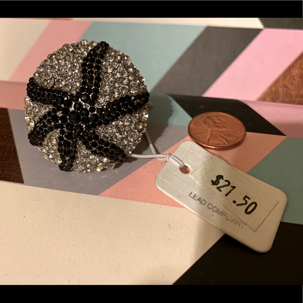 Stretch bling ring